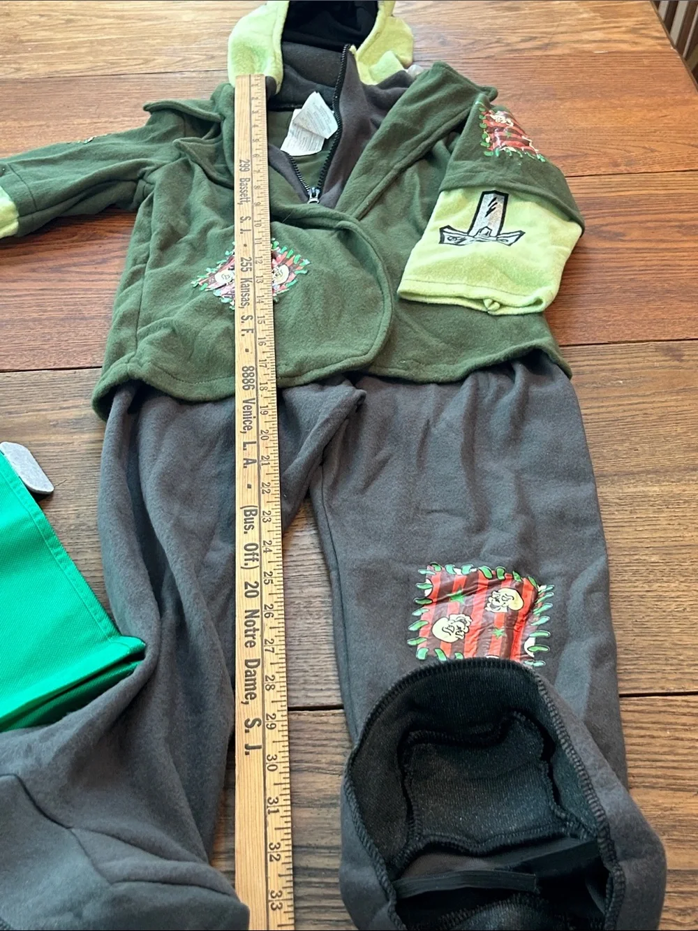 Kids 🧒 Frankenstein Costume Hoodie & Pants Set Bonus Boo 👻 Bag
